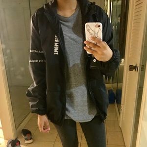 Hooded Wind Breaker Jacket